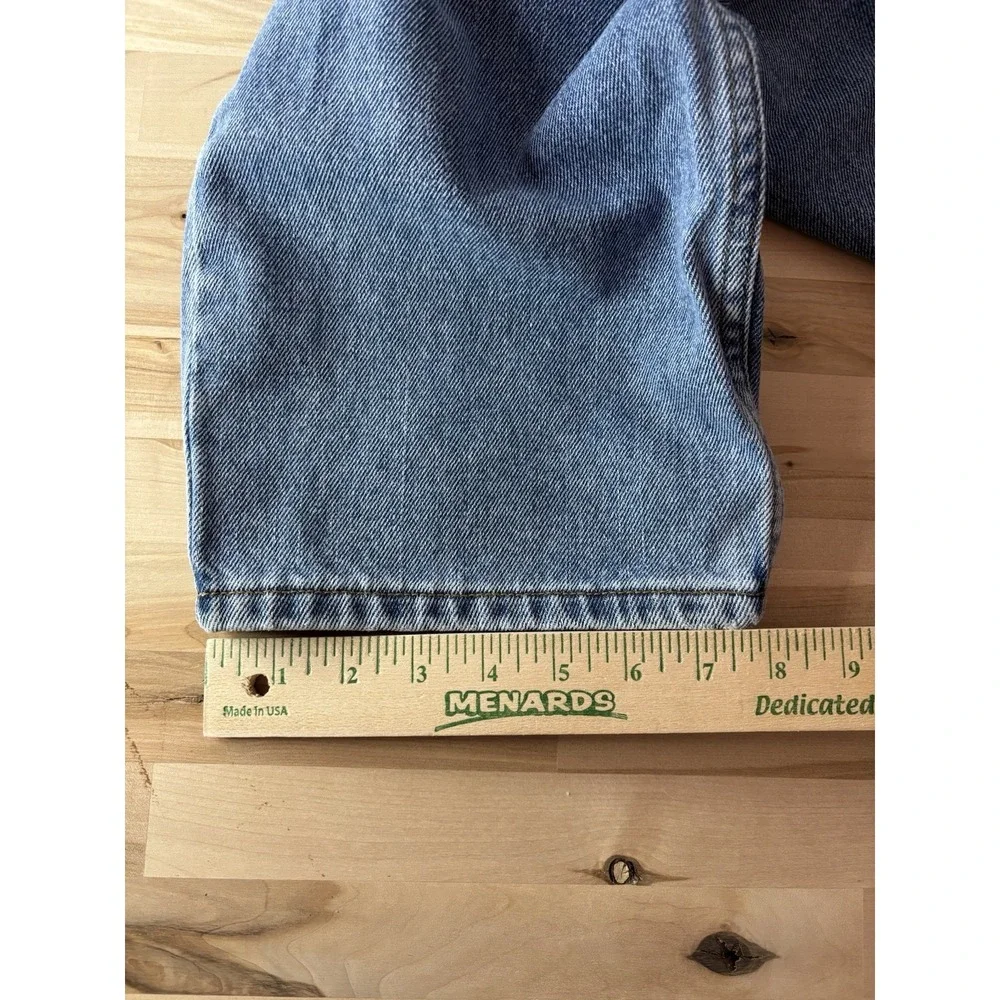 Levi's Men 38x30 Relaxed Fit 550 Straight Jeans Blue Denim 100% Cotton